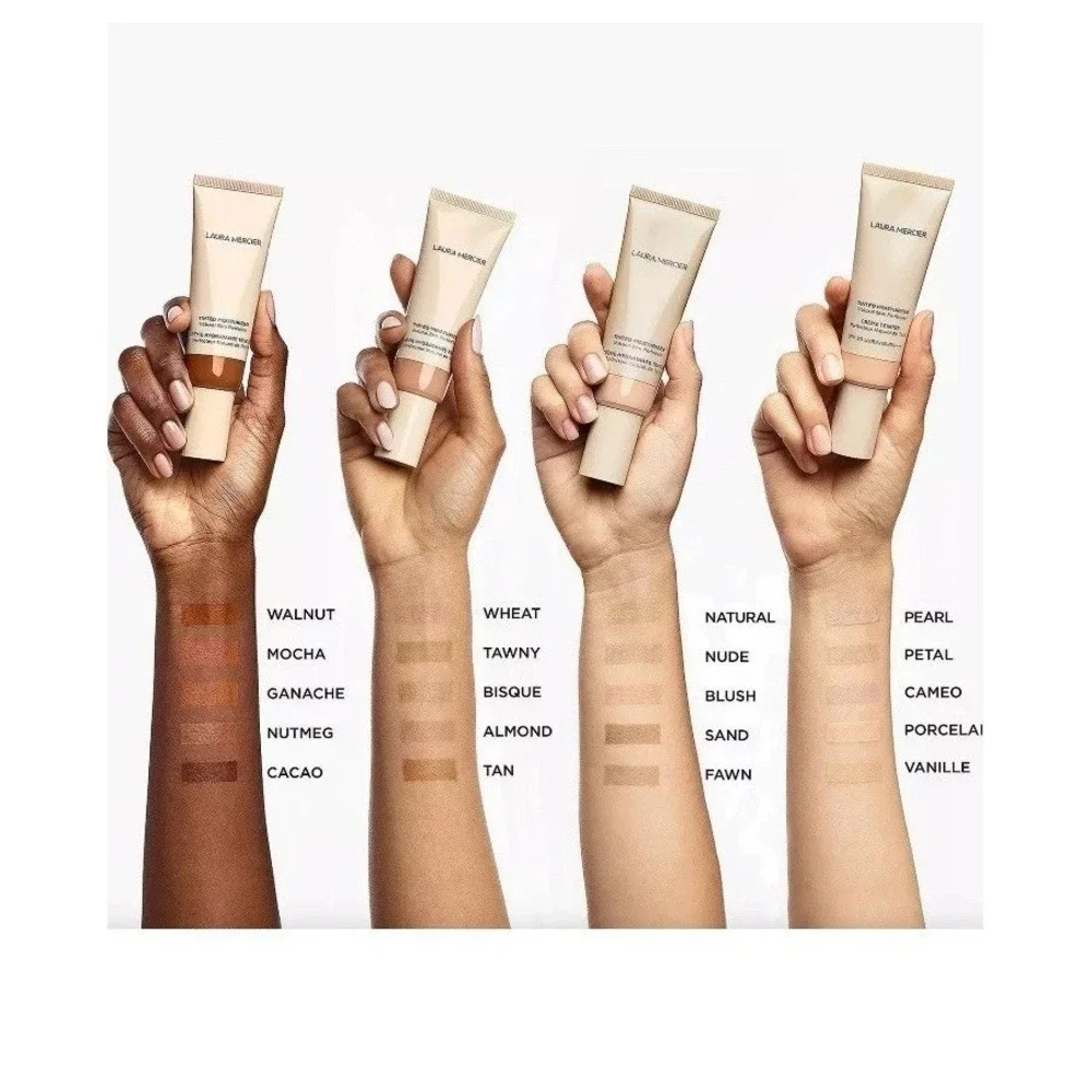 Laura Mercier Tinted Moisturizer Oil‎ Free 25ml 4W1 Tawny Controls Shine SPF 20